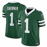 Men & Women & Youth New York Jets #1 Sauce Gardner Green 2024 F.U.S.E. Vapor Limited Football Stitched Jersey,baseball caps,new era cap wholesale,wholesale hats